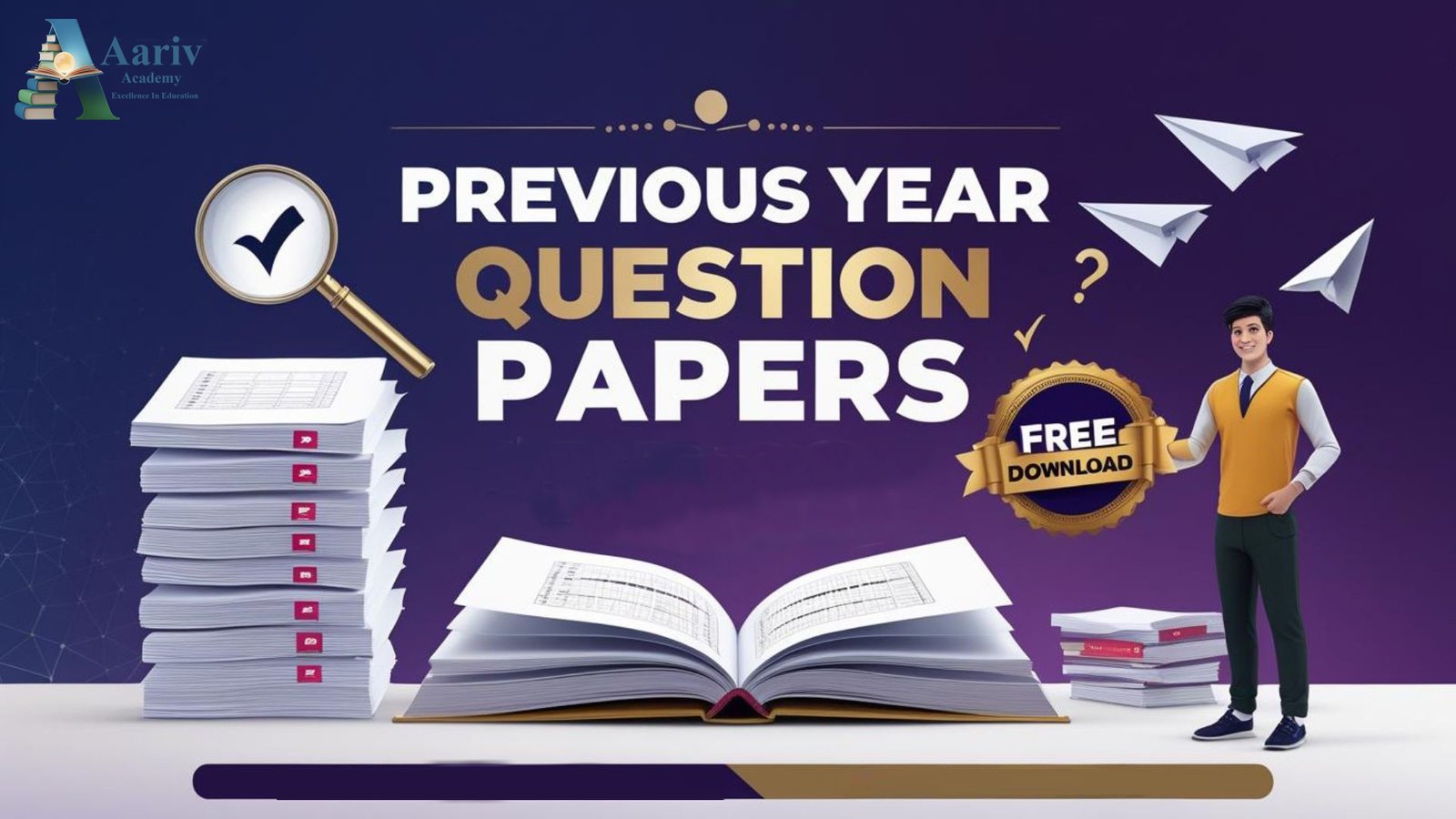 Previous year question paper banner